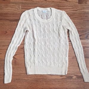 Madewell brand Wallace crocheted sweater